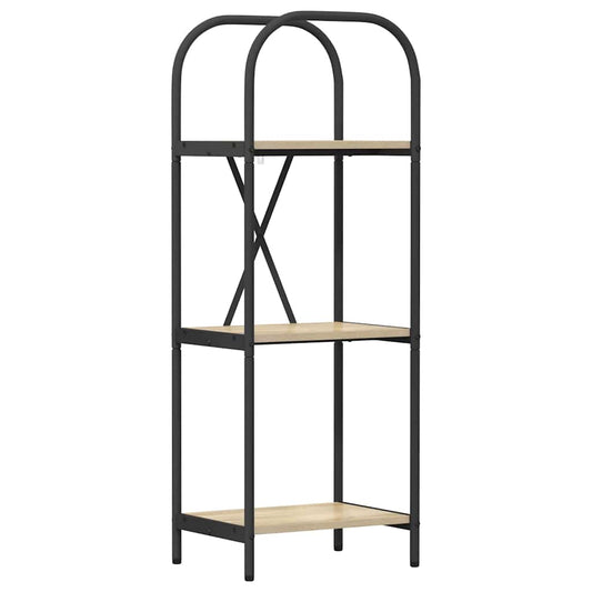 vidaXL Ράφι Βιβλίων Δρύς Sonoma 40 x 30 x 109 εκ Επεξεργασμένο ξύλο
