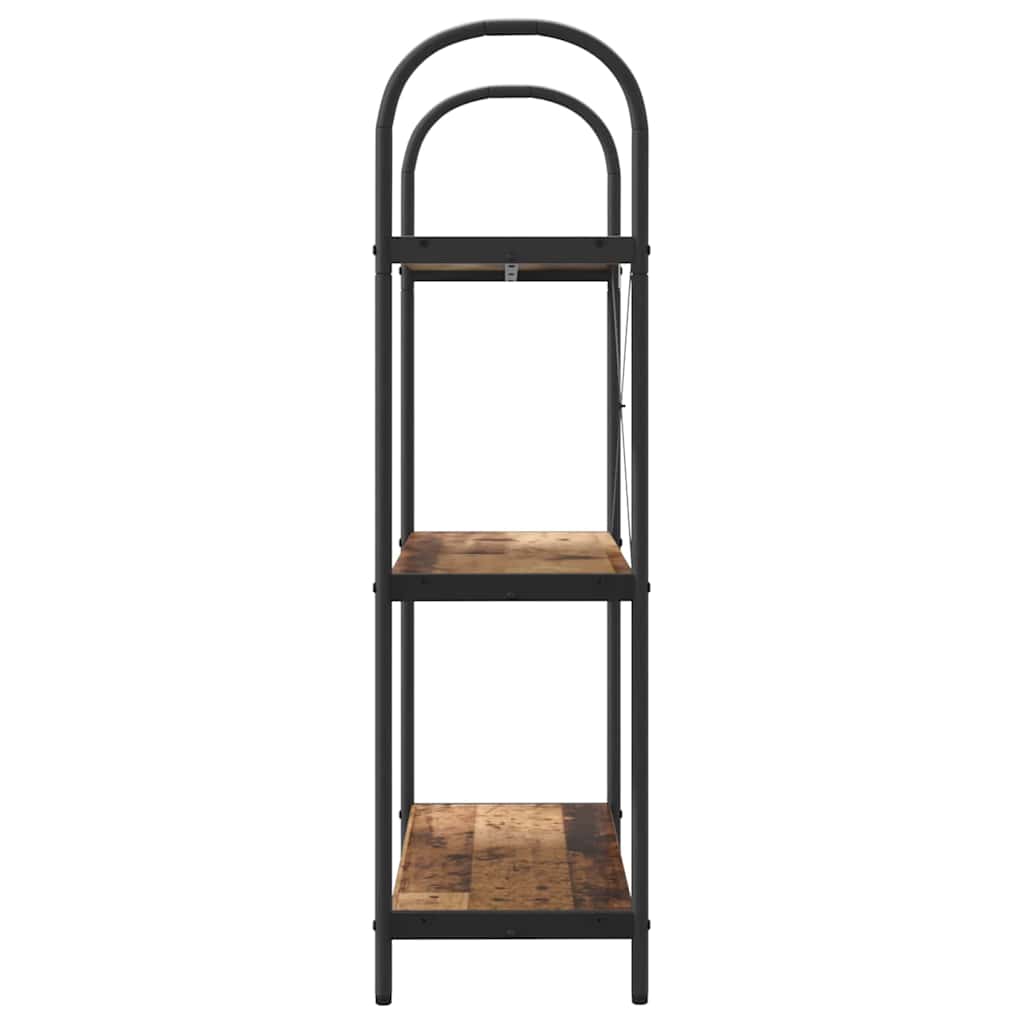 vidaXL Ράφι Βιβλίων Παλαιό ξύλο 80 x 30 x 109 εκ Επεξεργασμένο ξύλο