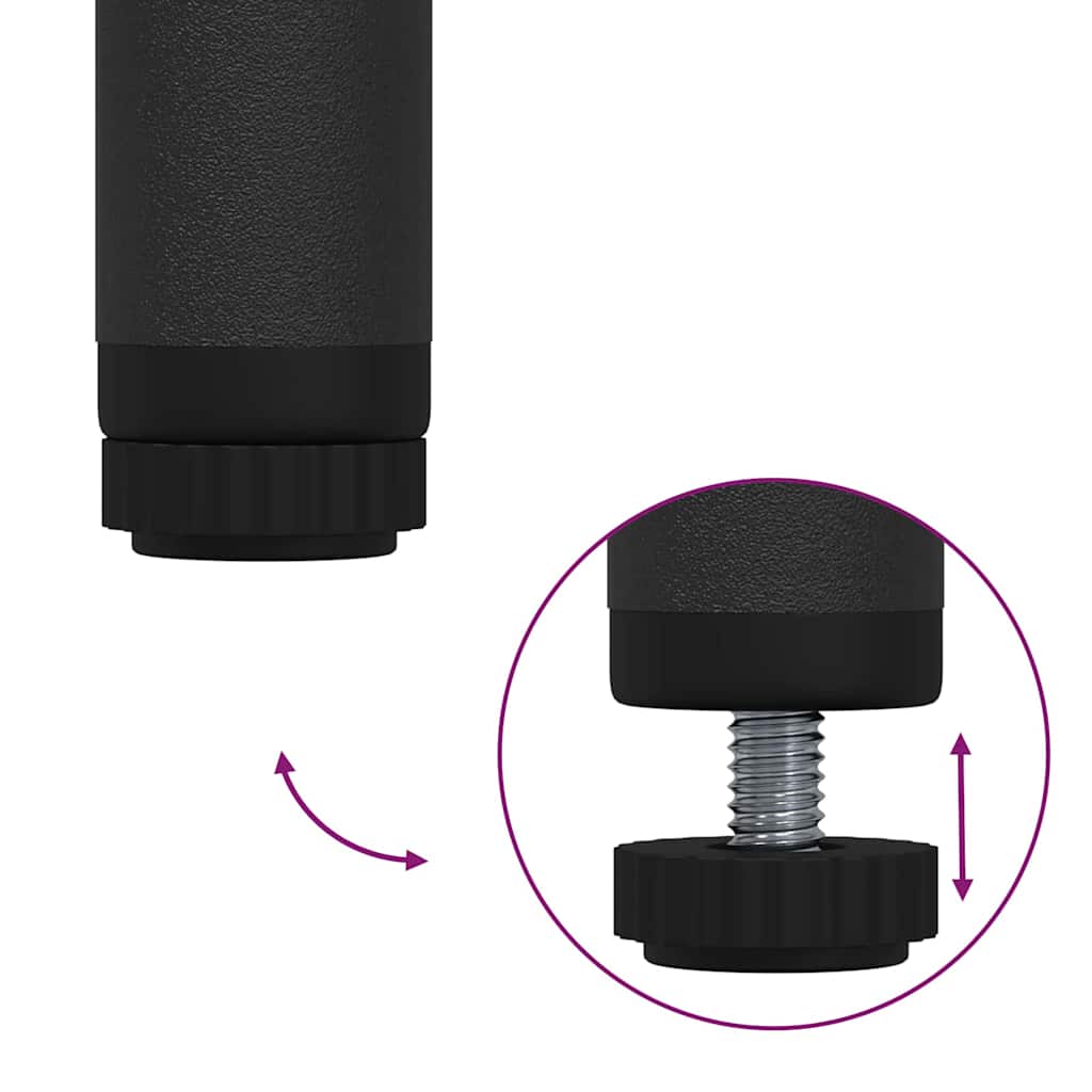 vidaXL Ράφι Ρούχων Μαύρη δρυς 60 x 30 x 100.5 εκ Επεξεργασμένο ξύλο