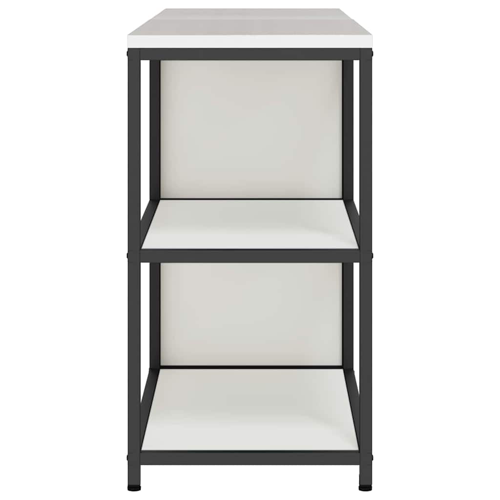 vidaXL Σετ Αποθήκευσης Κουζίνας με ράφι 2 pcs Λευκό 150 x 50 x 92 εκ.