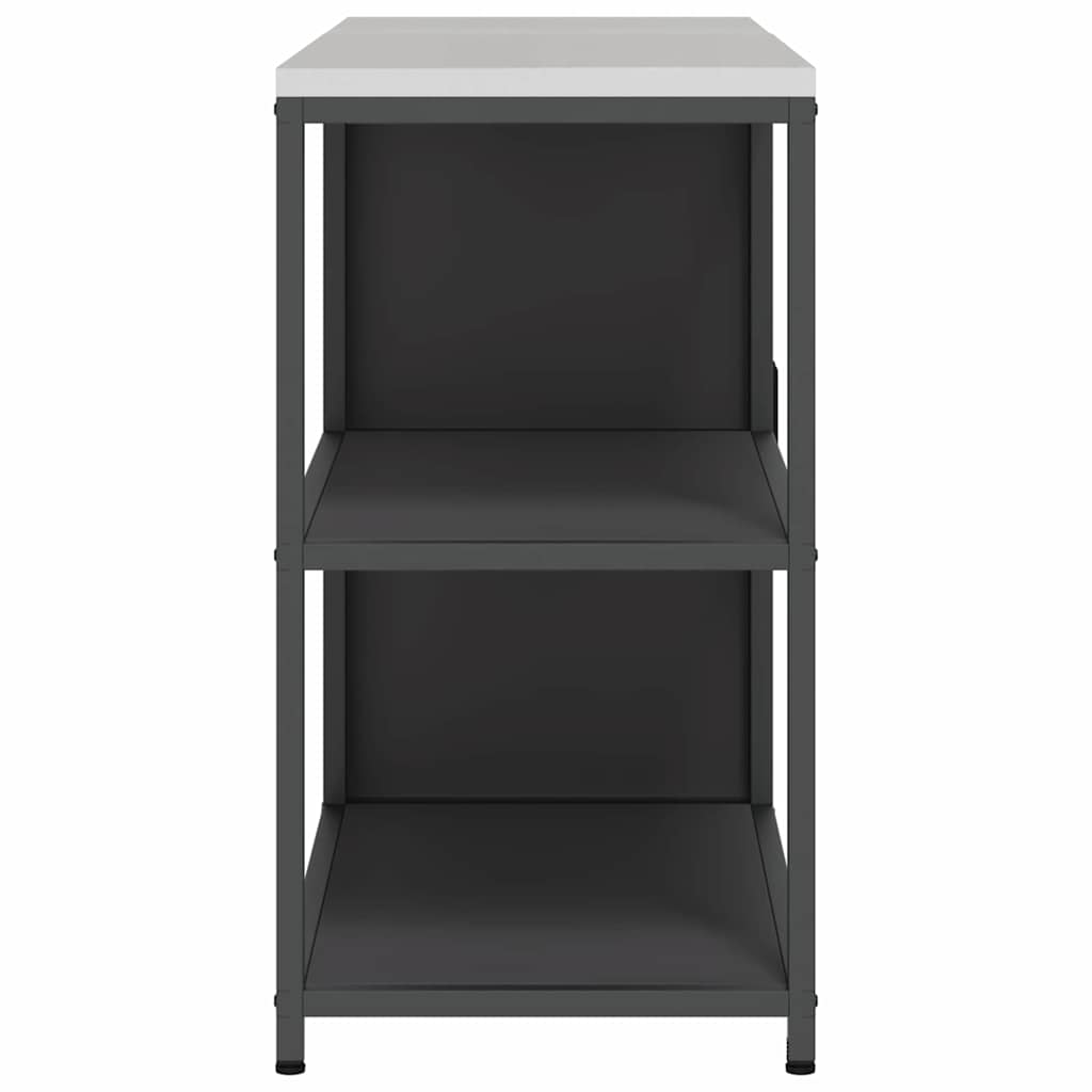 vidaXL Σετ Αποθήκευσης Κουζίνας HATTEM 2 pcs Μαύρο