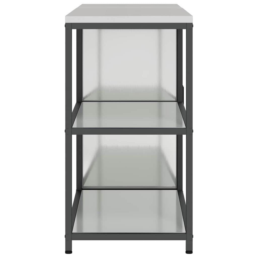 vidaXL Σετ Αποθήκευσης Κουζίνας HATTEM 2 pcs Ασημί