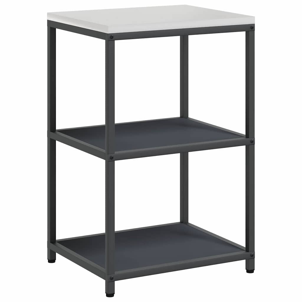 vidaXL Σετ Αποθήκευσης Κουζίνας 2 pcs Ανθρακί 150 x 50 x 92 εκ.