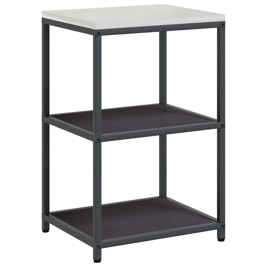 vidaXL Σετ Αποθήκευσης Κουζίνας HATTEM 2 pcs Μαύρο