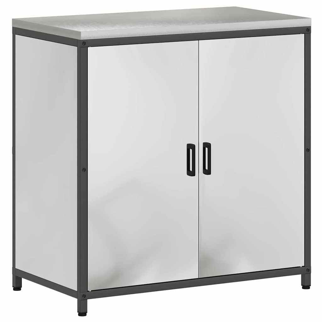 vidaXL Σετ Αποθήκευσης Κουζίνας 3 pcs Ασημί Επικαλυμμένος Χάλυβας