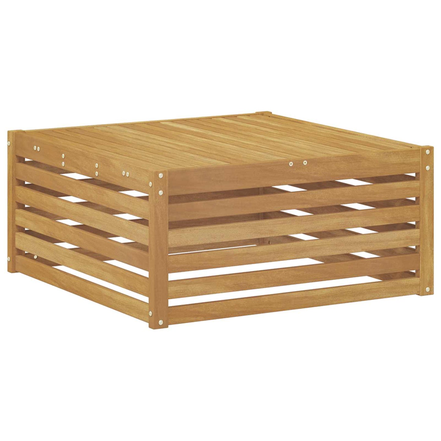 vidaXL Σειρά Καναπέ Εξωτερικού με μαξιλάρι 8 pcs Λευκό και Μπεζ