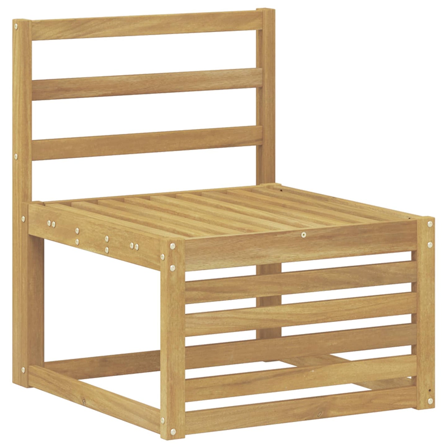 vidaXL Σειρά Καναπέ Εξωτερικού 11 pcs Λευκό 59 x 59 x 37 εκ