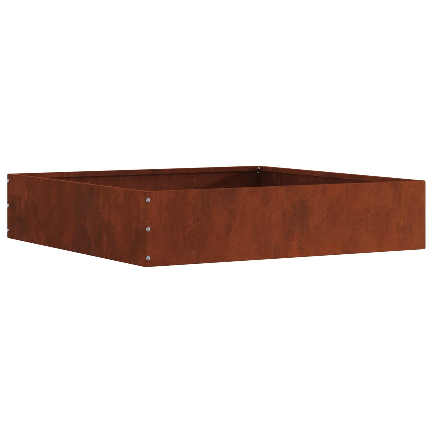 vidaXL Περίγραμμα γκαζόν 60 x 60 x 13 εκ Σκ rusty