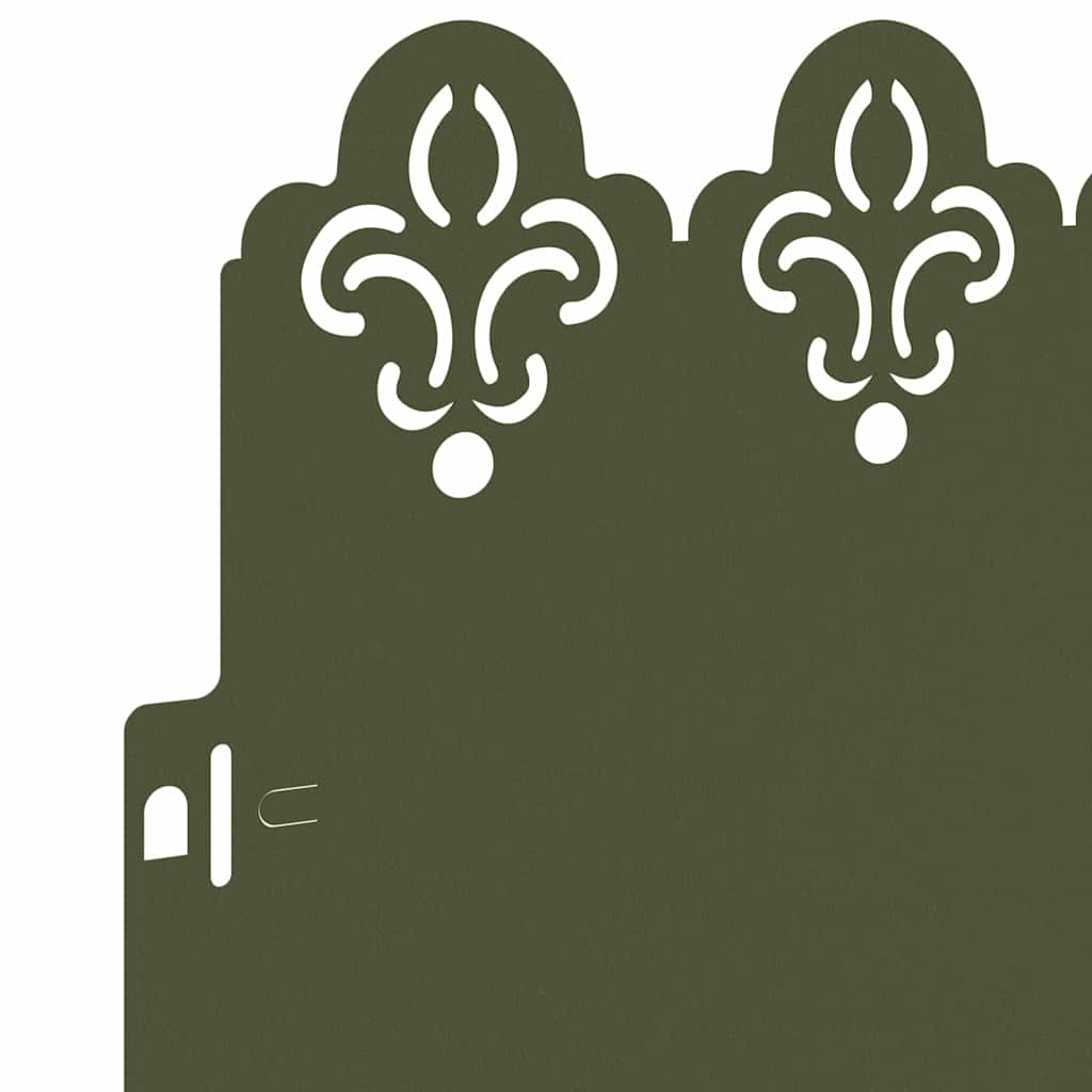 vidaXL Περιγράμματα γκαζόν 30 pcs Ελιά Πράσινη 103 x 0,05 x 22 εκ