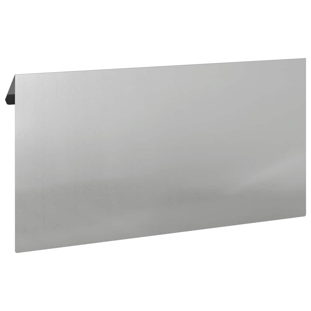 vidaXL Φράκτης σαλιγκαριών Ασημί 50 x 3,5 x 25 εκ