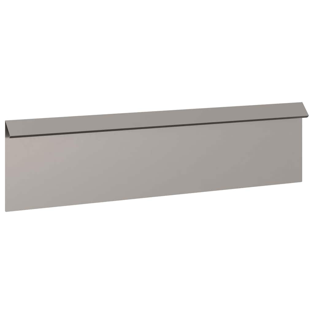 vidaXL Φράκτης σαλιγκαριών Σκ rusty 100 x 3,5 x 25 εκ