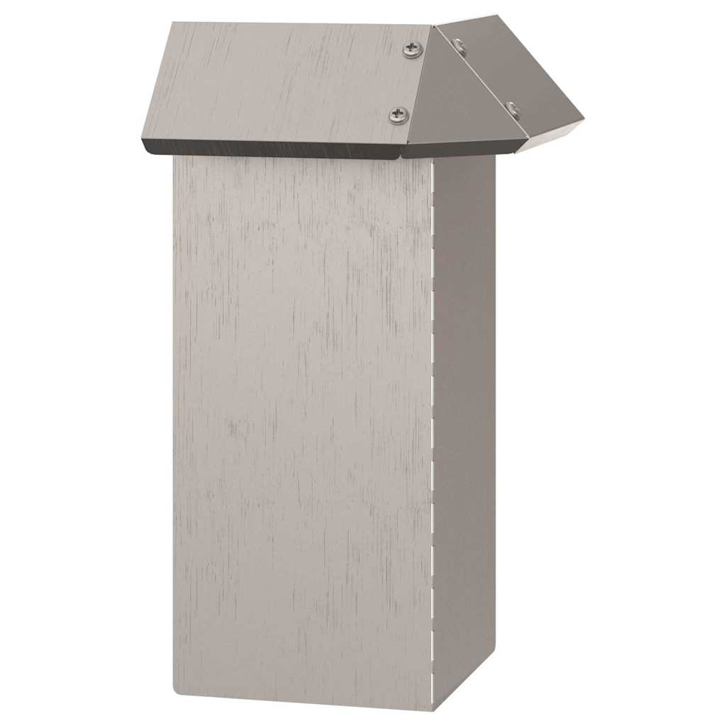 vidaXL Φράκτης σαλιγκαριών Σκ rusty 13,5 x 13,5 x 25 εκ