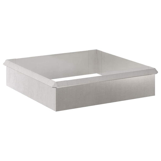 vidaXL Φράχτες με σαλιγκάρια 8 pcs Ασημί Ανοξείδωτο ατσάλι