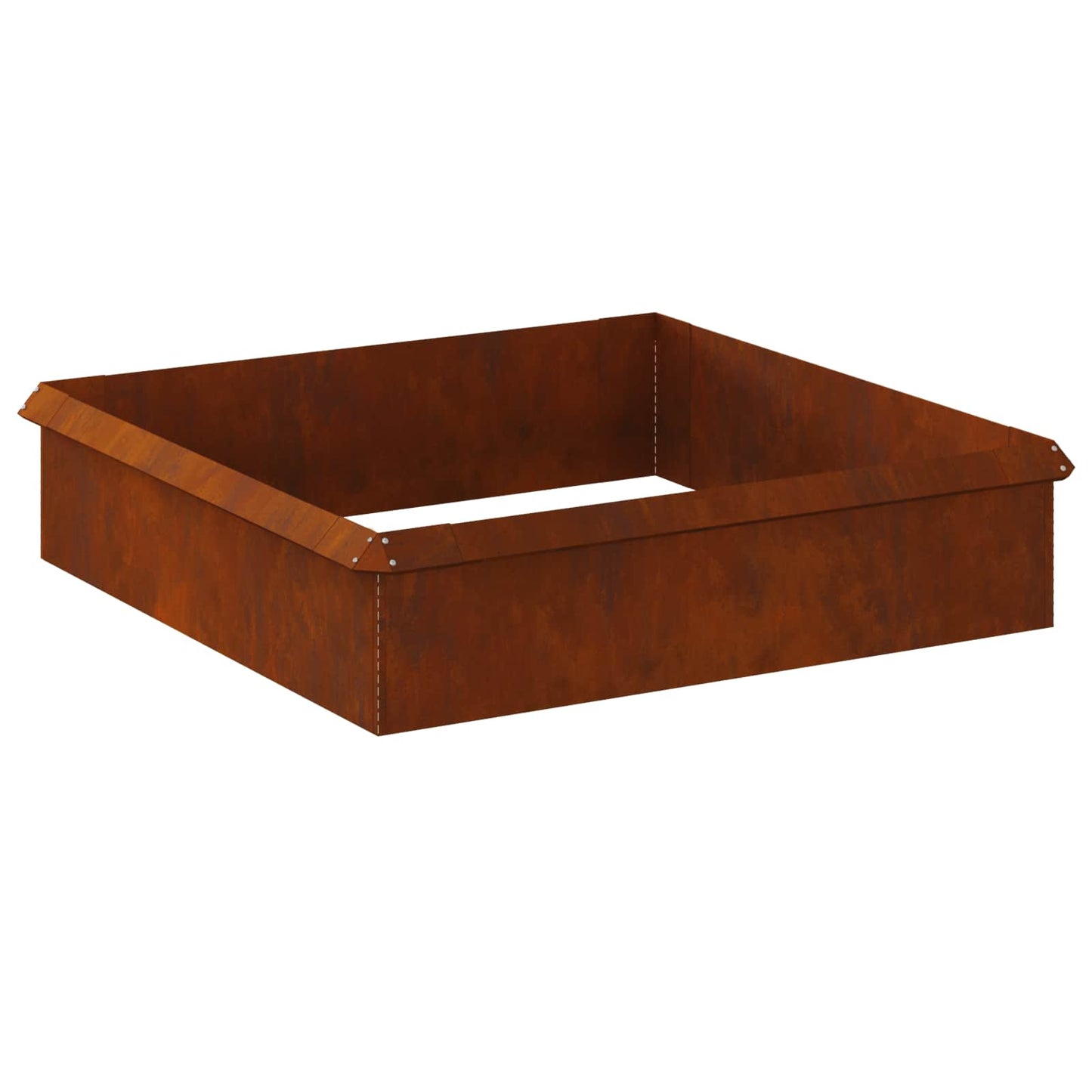 vidaXL Φράχτες με σαλιγκάρια 8 pcs Σκ rusty Ατσάλι Σκληρυθέν στον Αέρα