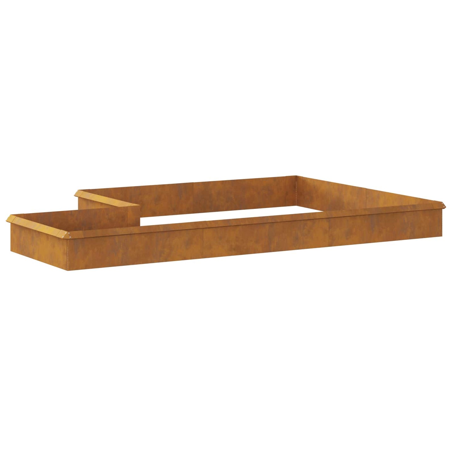 vidaXL Φράχτες με σαλιγκάρια 16 pcs Σκ rusty