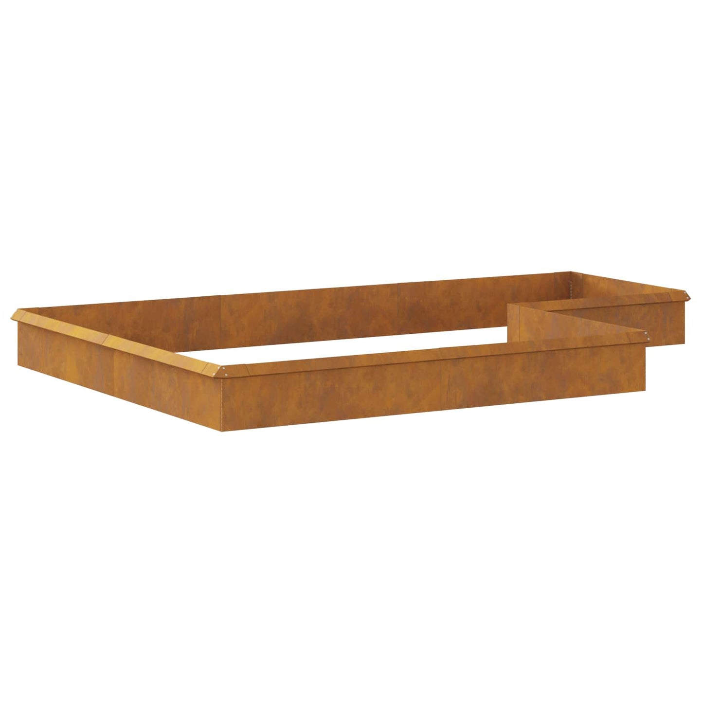 vidaXL Φράχτες με σαλιγκάρια 16 pcs Σκ rusty