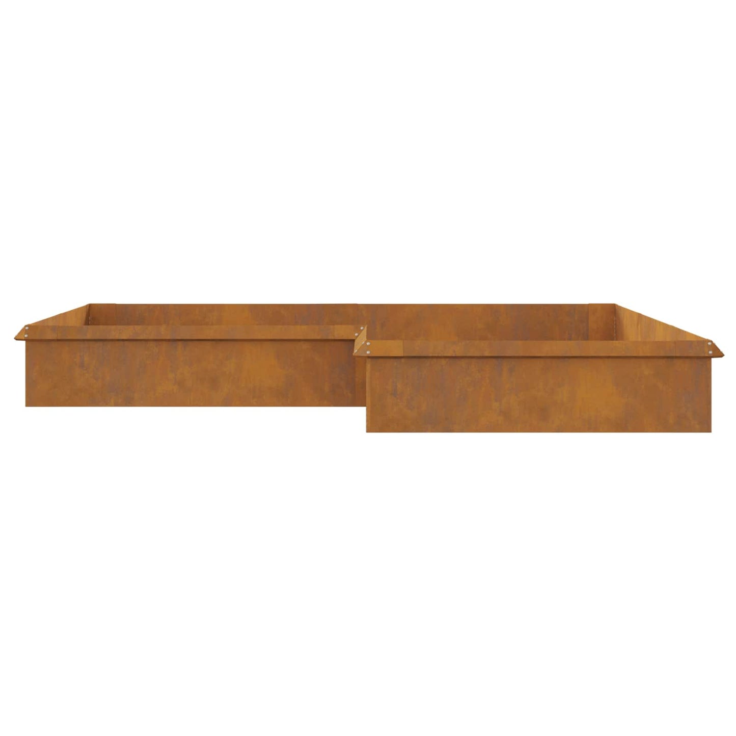 vidaXL Φράχτες με σαλιγκάρια 16 pcs Σκ rusty