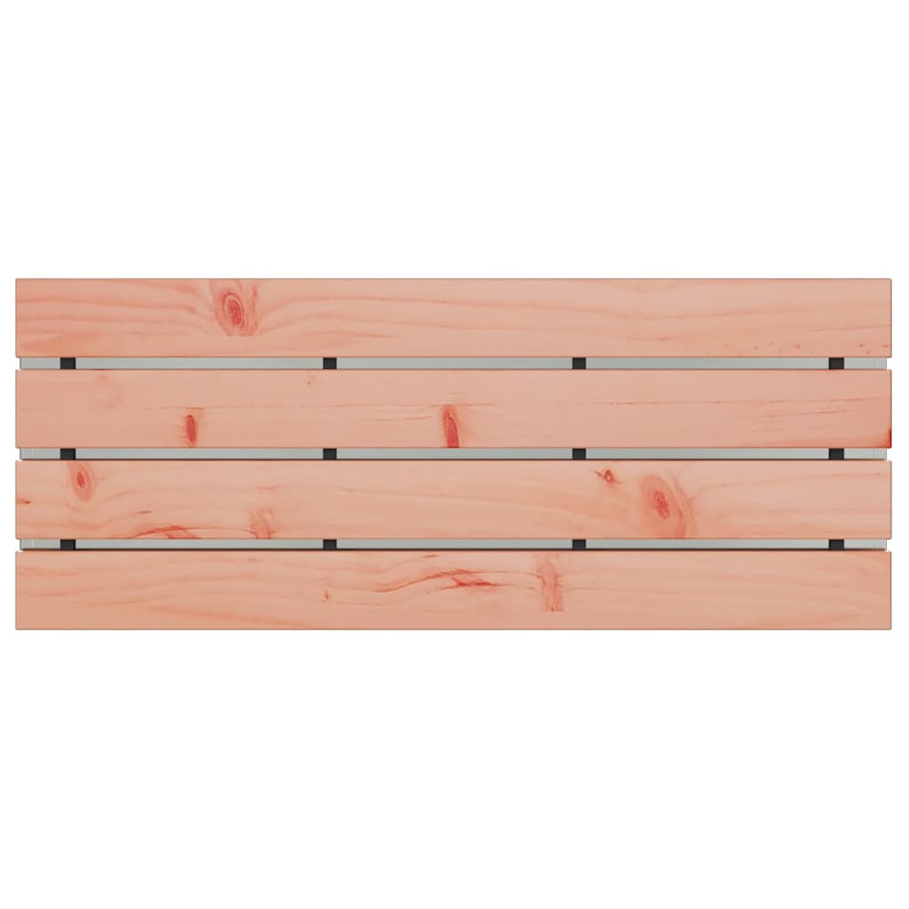 vidaXL Παγκάκι κήπου Ασημί 100 x 40 x 43 εκ Γαλβανισμένος χάλυβας