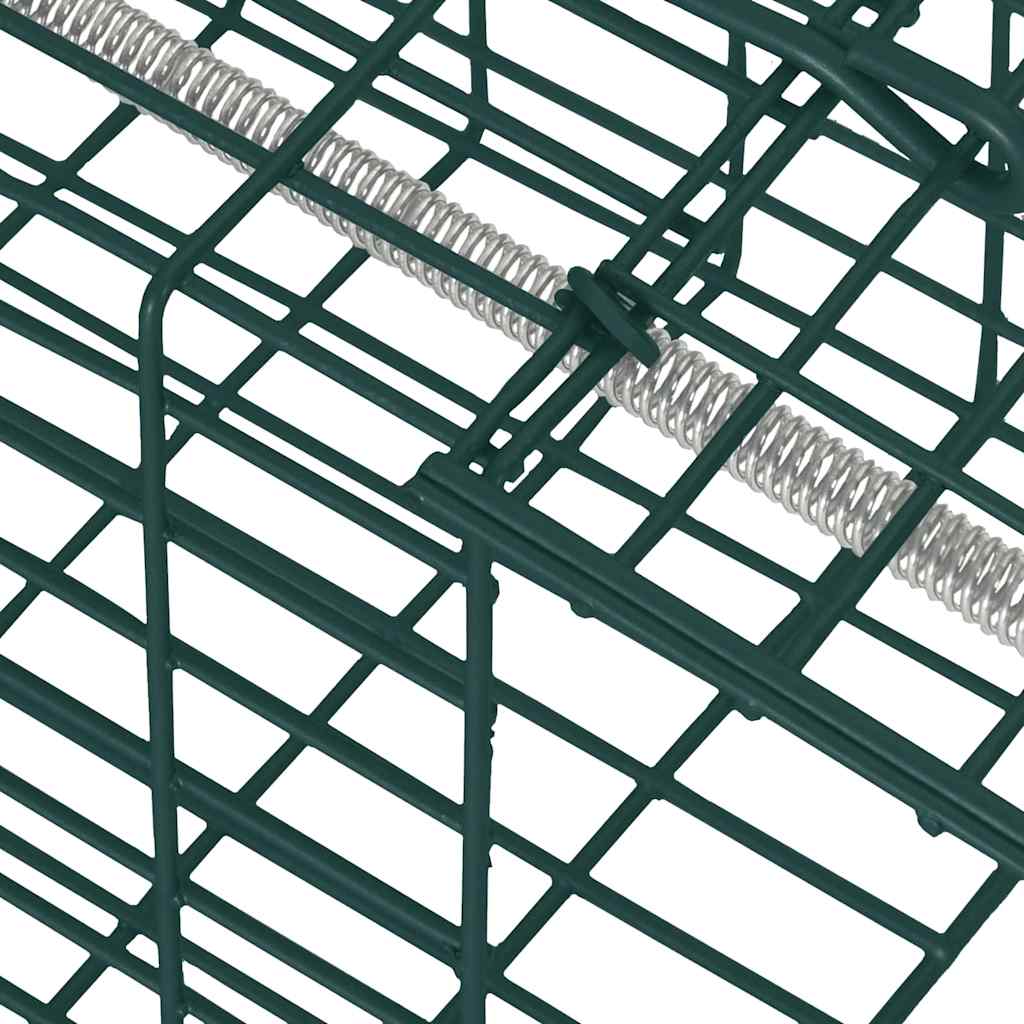 vidaXL Παγίδα Ζώων Πράσινο 31 x 13 x 12 εκ. Ατσάλι