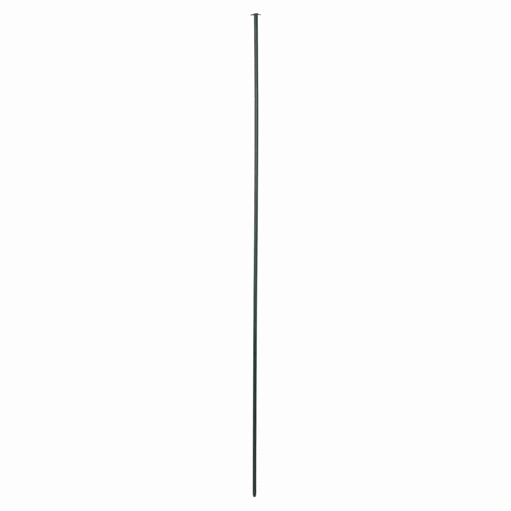vidaXL Σετ φράχτη για λιμνούλες 5 pcs Πράσινο 100 x 50 cm Ατσάλι