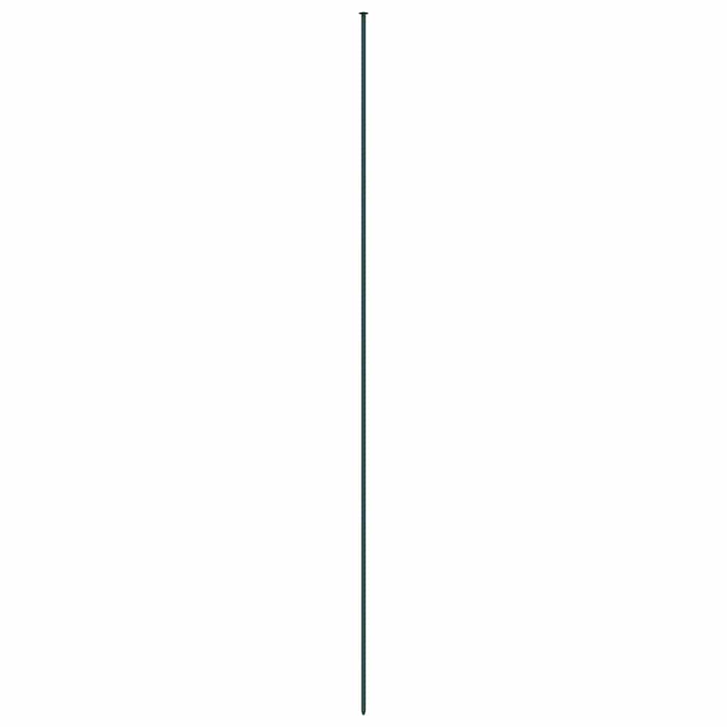vidaXL Σετ φράχτη για λιμνούλες 8 pcs Πράσινο 50 x 80 cm Ατσάλι