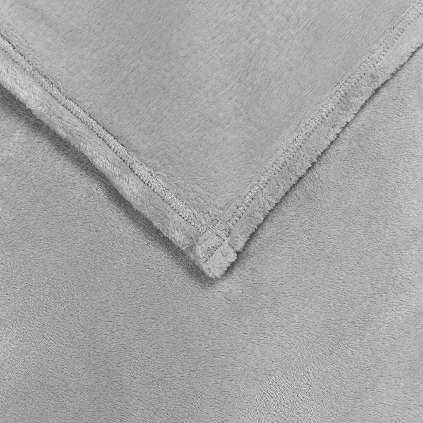 vidaXL Κουβέρτα Γκρι 150 x 200 cm Μαλλί