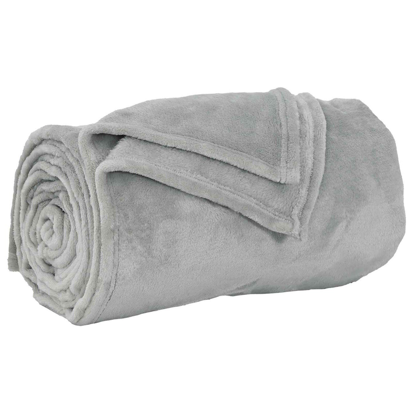 vidaXL Κουβέρτα Γκρι 150 x 200 cm Μαλλί