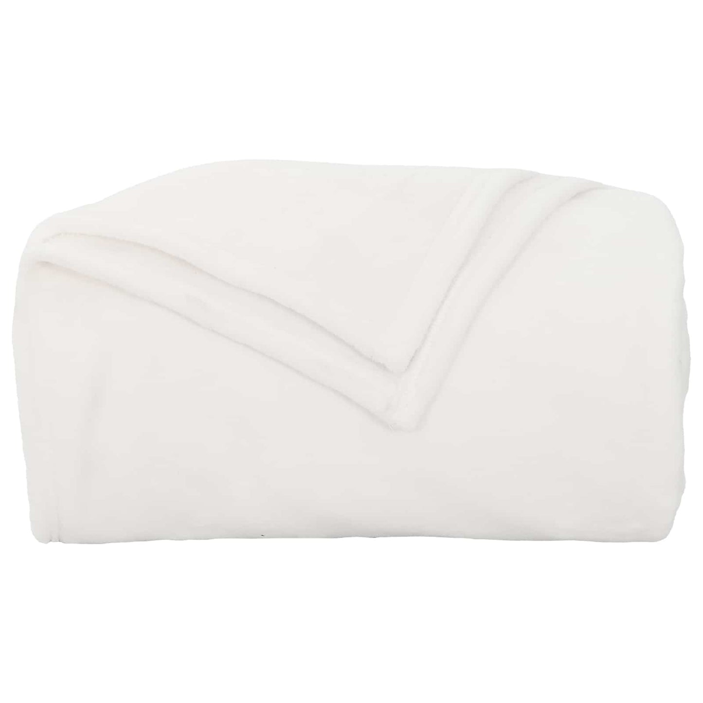 vidaXL Ριχτάρια 6 pcs Λευκό 240 x 270 εκ. Μαλλί