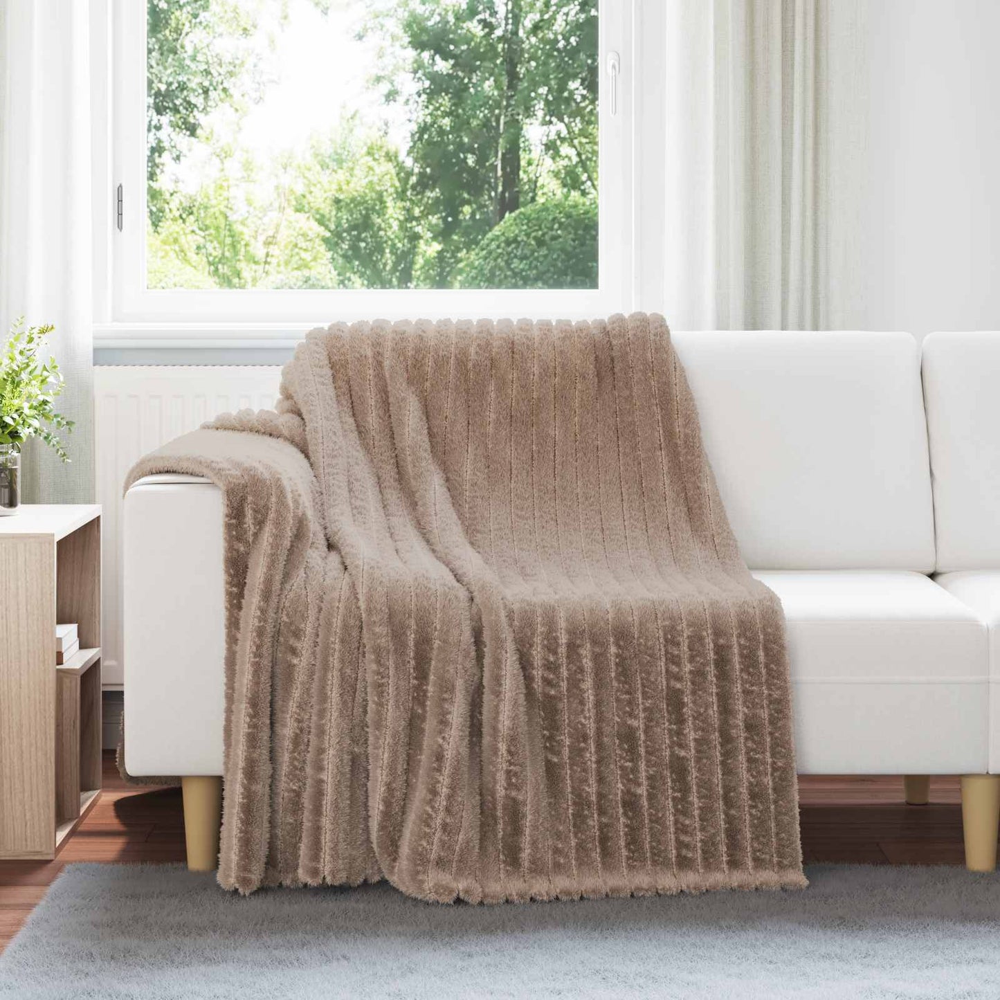 vidaXL Ριχτάρια 6 τμχ. Καμηλοπάρδαλη 200 x 150 cm 4.75 kg Μαλλί