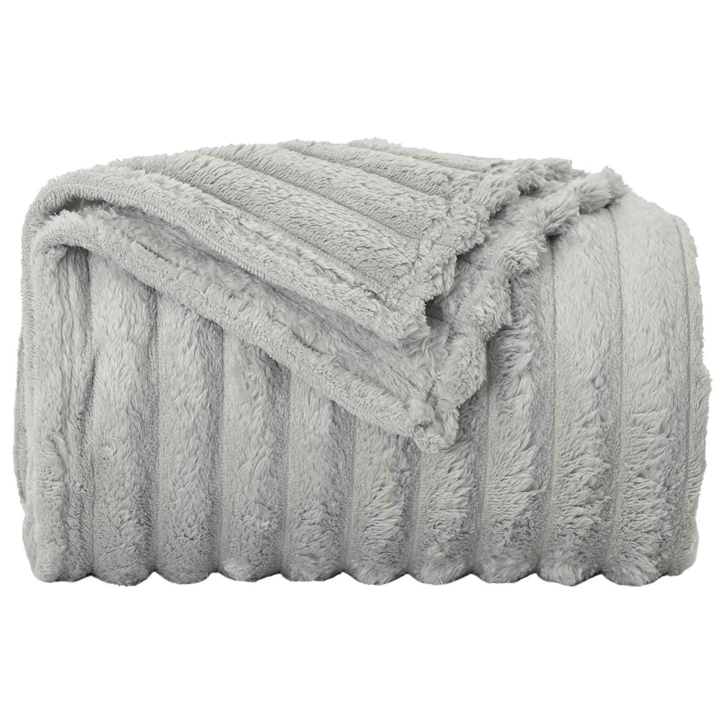vidaXL Ριχτάρια 6 τμχ. Γκρι 200 x 150 cm 4.75 kg Μαλλί