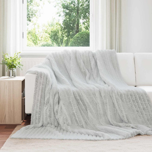 vidaXL Ριχτάρια 6 τμχ. Γκρι 270 x 240 cm 10.72 kg Μαλλί