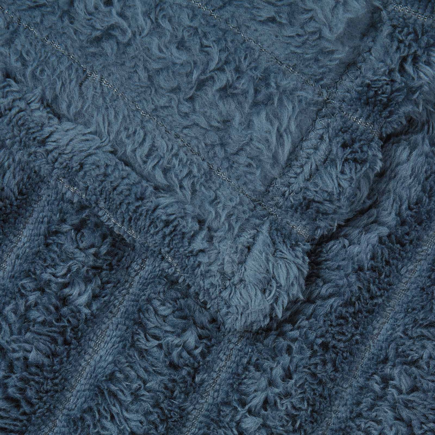 vidaXL Ριχτάρια 6 τμχ. Σκούρο μπλε 200 x 150 cm 4.75 kg Μαλλί