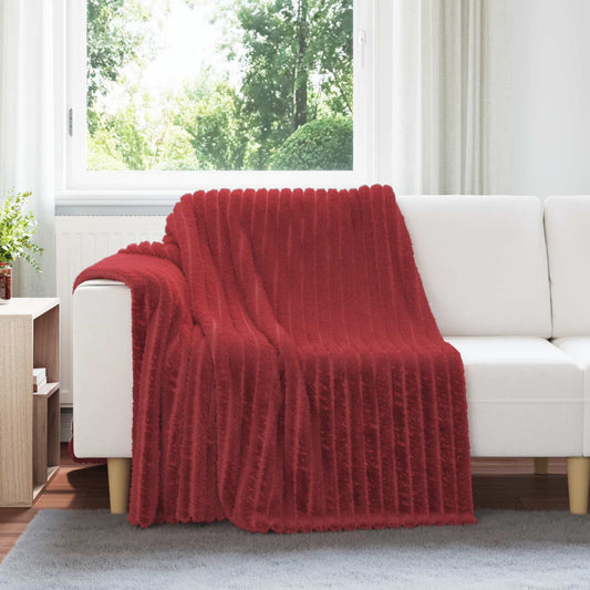 vidaXL Ριχτάρια 6 τμχ. Βεραμάν Κόκκινο 200 x 150 cm 4.75 kg Μαλλί