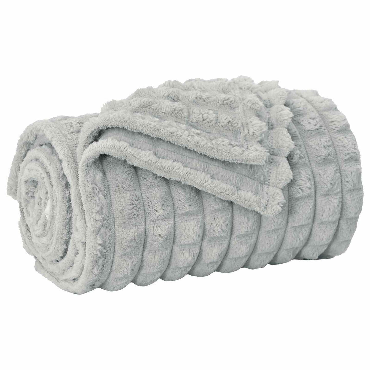 vidaXL Κουβέρτα Γκρι 200 x 150 cm Μαλλί