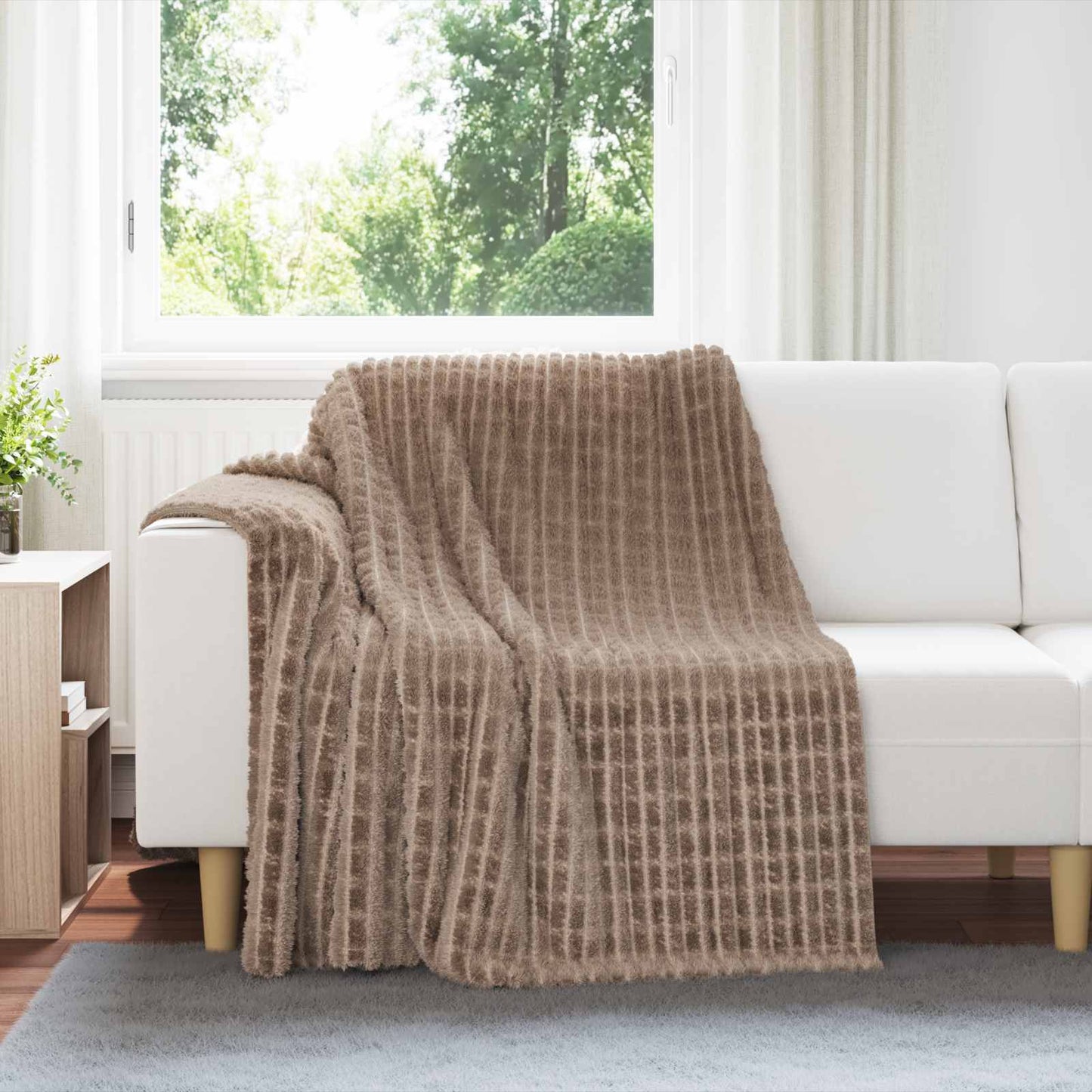 vidaXL Ριχτάρια 6 τμχ. Καμηλοπάρδαλη 200 x 150 cm 4.5 Μαλλί