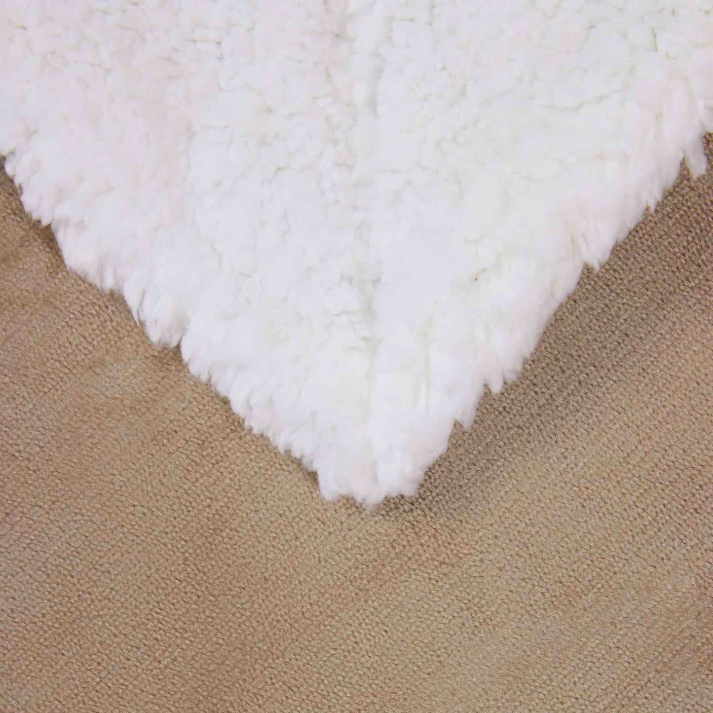 vidaXL Κουβέρτα Καμηλοπάρδαλη 130 x 150 cm Μαλλί