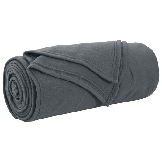 vidaXL Ριχτάρια 24 pcs Σκούρο Γκρι 200 x 150 cm Μαλλί
