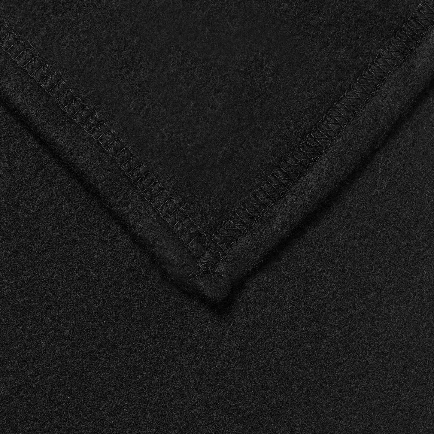 vidaXL Ριχτάρια 24 pcs Μαύρο 240 x 220 cm Μαλλί