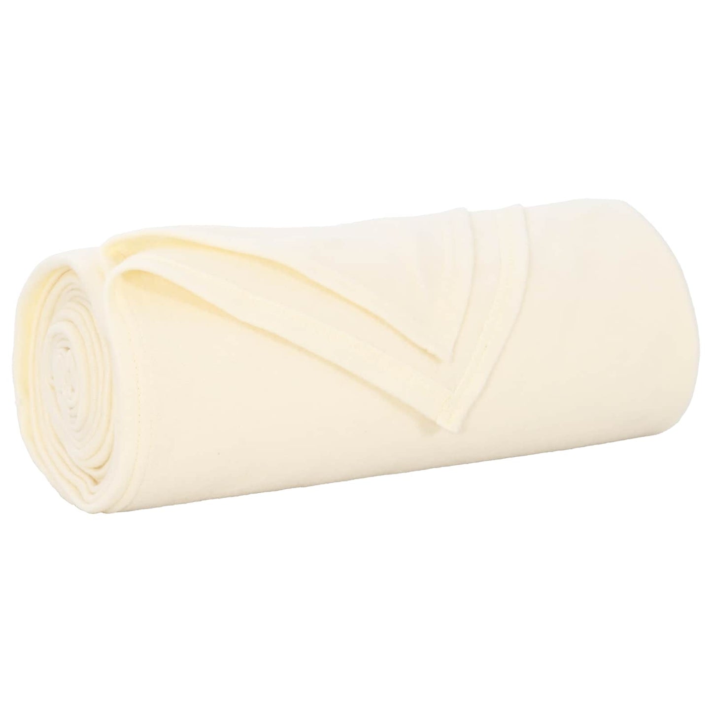 vidaXL Ριχτάρια 24 pcs Κρεμ 170 x 130 εκ. Μαλλί