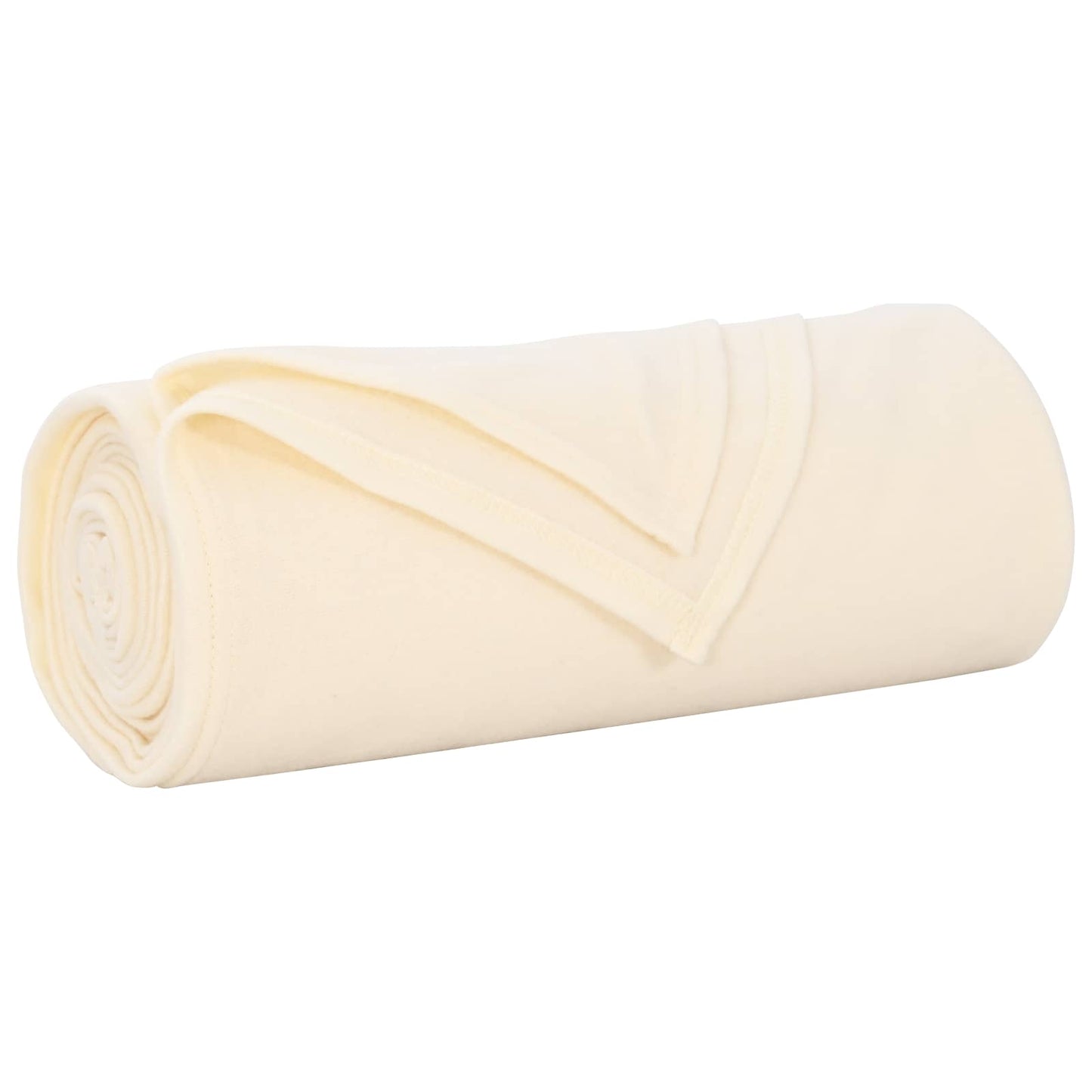 vidaXL Ριχτάρια 6 pcs Κρεμ 280 x 210 εκ. Μαλλί