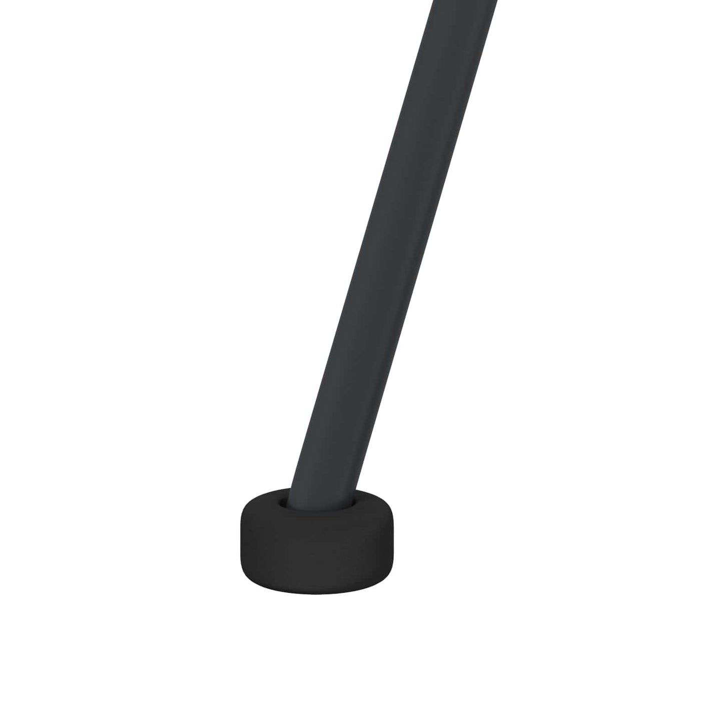 vidaXL Καρέκλα τραπεζαρίας 2 pcs Μαύρο 65 x 55,5 x 81 εκ