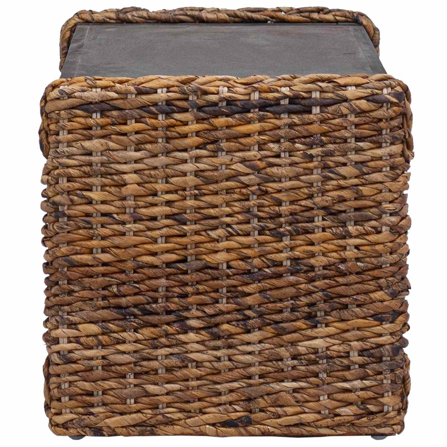 vidaXL Τραπεζάκι σαλονιού Φυσικό 70 x 35 x 35 cm Στερεό ξύλο Μαόνι