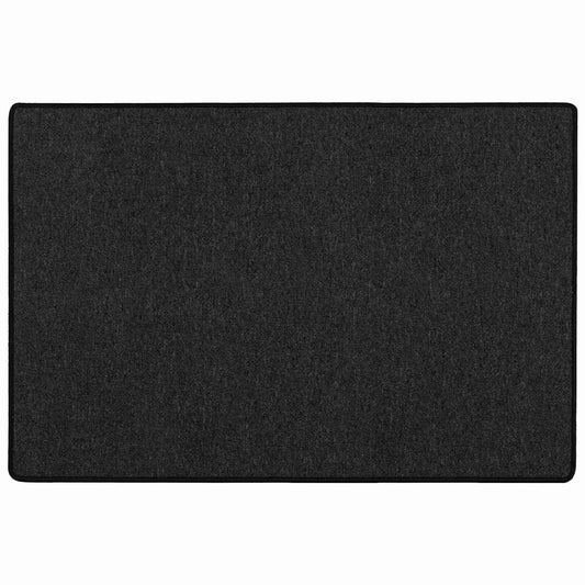 vidaXL Δερμάτινο Χαλί Ανθρακί 100 x 150 cm 100% Πολυπροπυλένιο