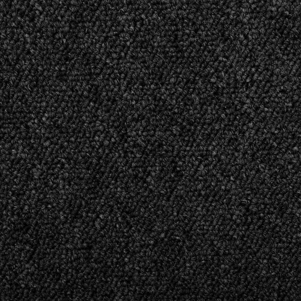 vidaXL Δερμάτινο Χαλί Ανθρακί 100 x 250 cm 100% Πολυπροπυλένιο