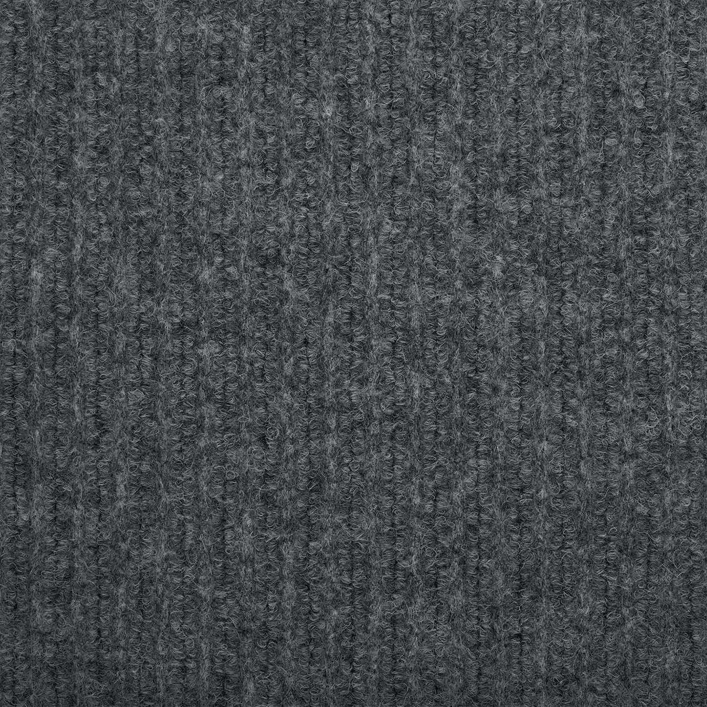 vidaXL Δερμάτινο Χαλί Γκρι 80 x 300 cm ύφασμα