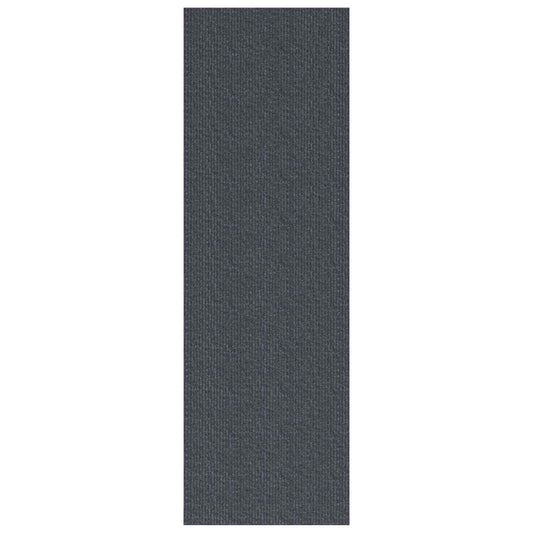 vidaXL Δερμάτινο Χαλί Γκρι 80 x 300 cm ύφασμα