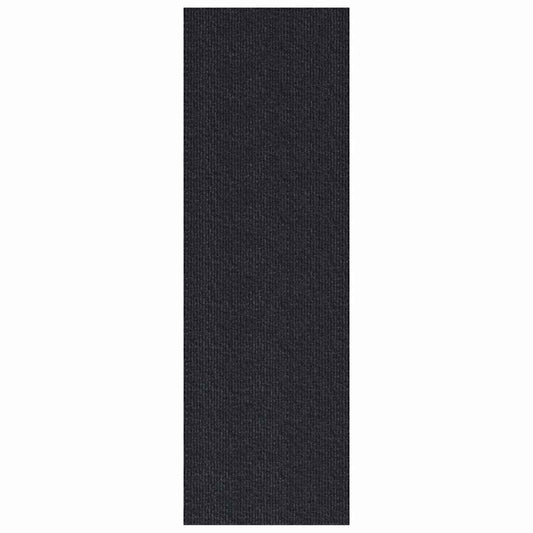 vidaXL Δερμάτινο Χαλί Ανθρακί 80 x 250 cm ύφασμα