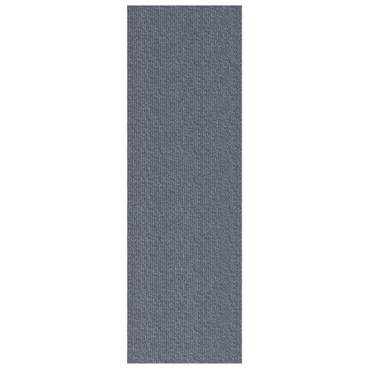 vidaXL Δερμάτινο Χαλί Ανοιχτό γκρι 80 x 500 cm ύφασμα