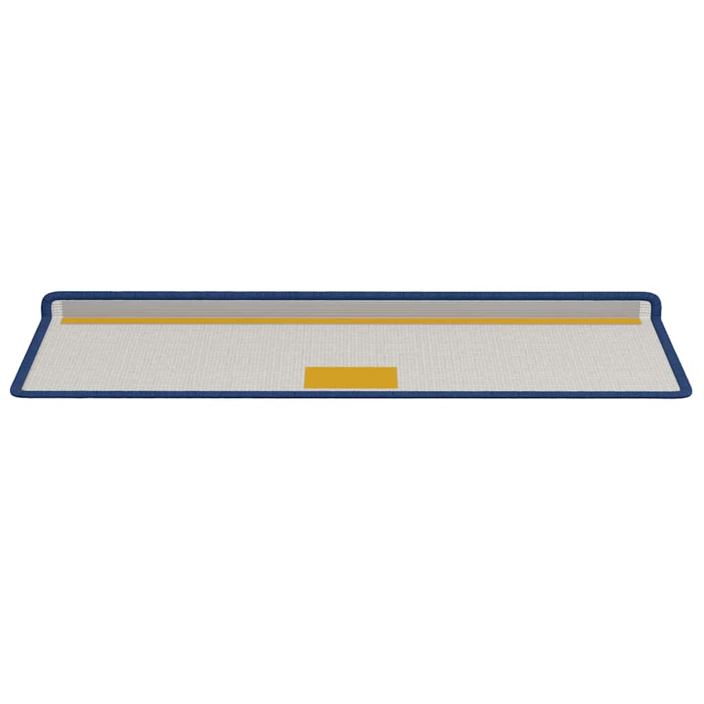 vidaXL Αυτοκόλλητα Ματ Σκαλοπατιών Ριγέ 15 pcs Μπλε 65 x 21 x 4 cm