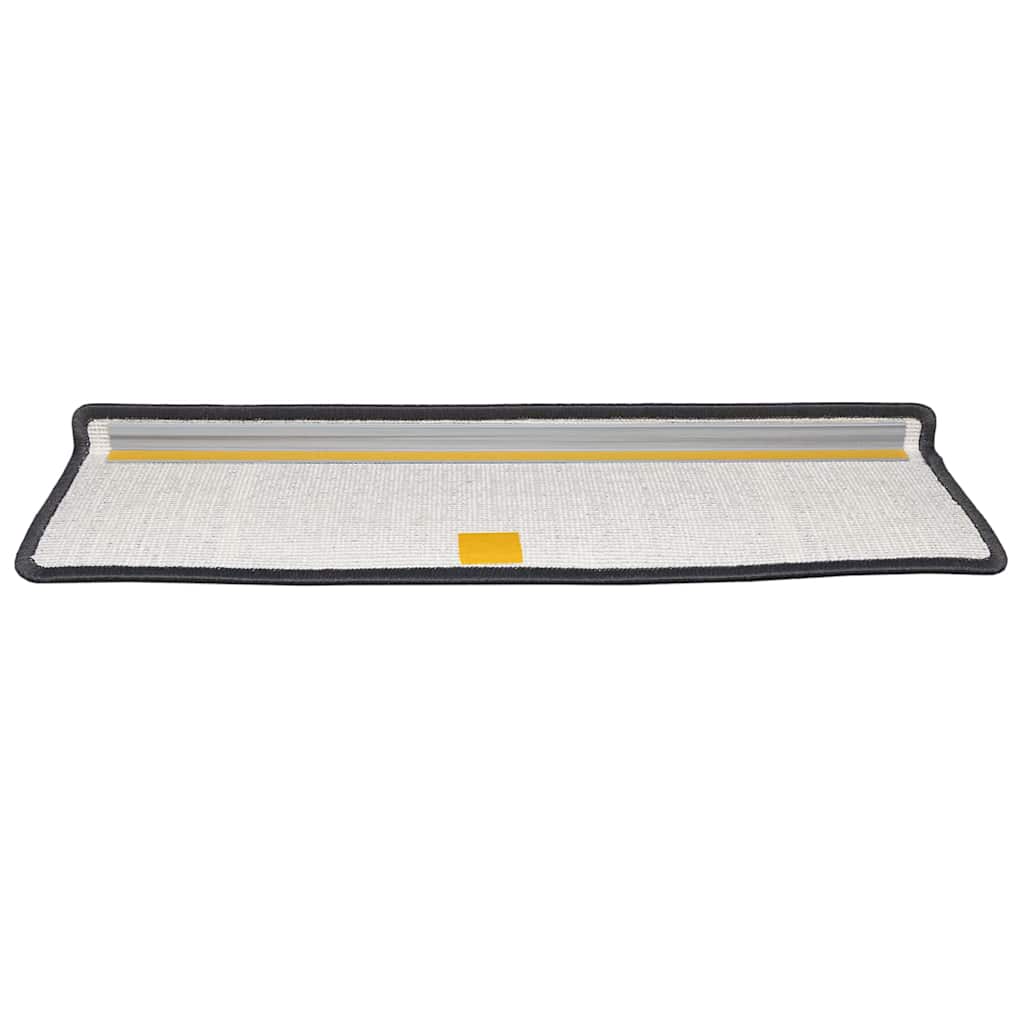 vidaXL Αυτοκόλλητα Ματ Σκαλοπατιών 15 pcs Ανθρακί 65 x 21 x 4 cm